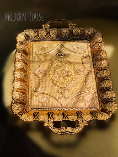 صينية نحاس تركي تقيل